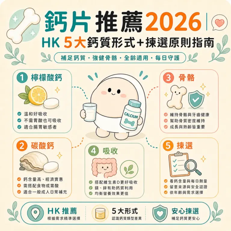 鈣片推薦 完整指南