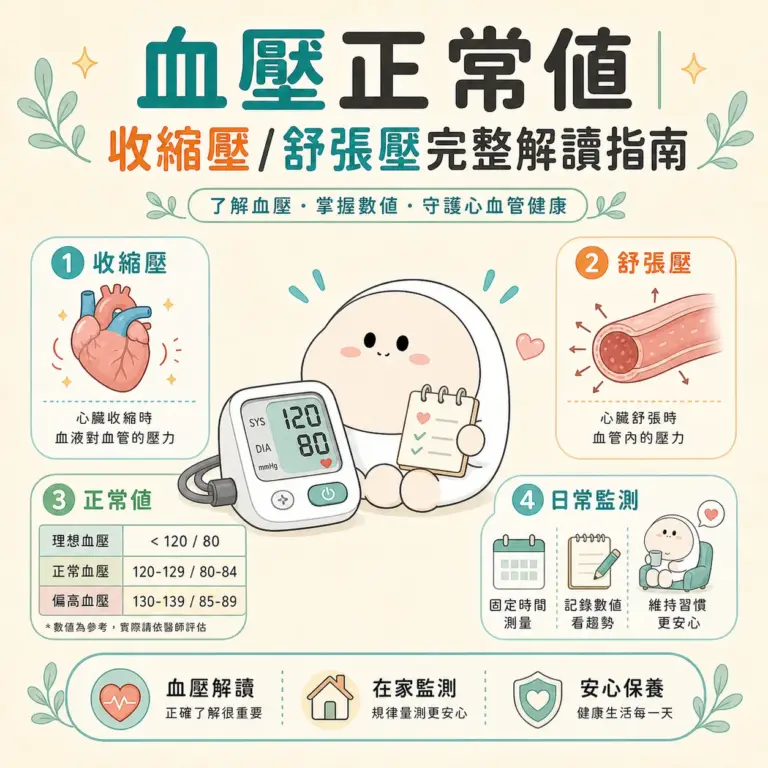 血壓正常值 完整指南